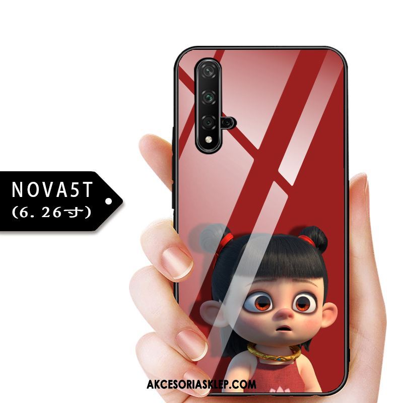 Futerał Huawei Nova 5t Niemowlę Szkło Cienka All Inclusive Telefon Komórkowy Pokrowce Tanie