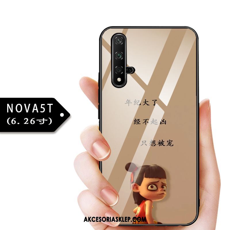 Futerał Huawei Nova 5t Niemowlę Szkło Cienka All Inclusive Telefon Komórkowy Pokrowce Tanie