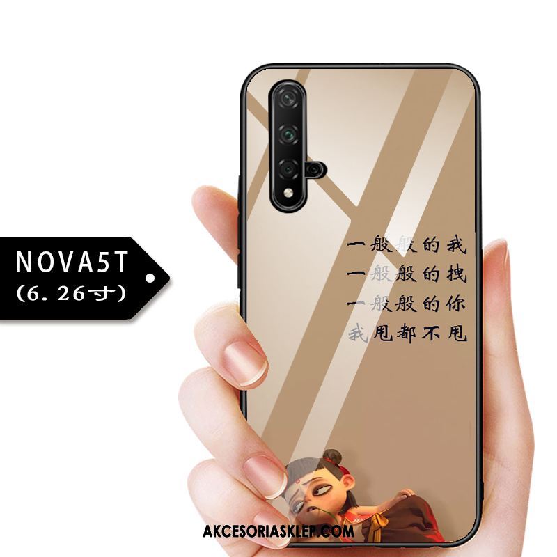 Futerał Huawei Nova 5t Niemowlę Szkło Cienka All Inclusive Telefon Komórkowy Pokrowce Tanie
