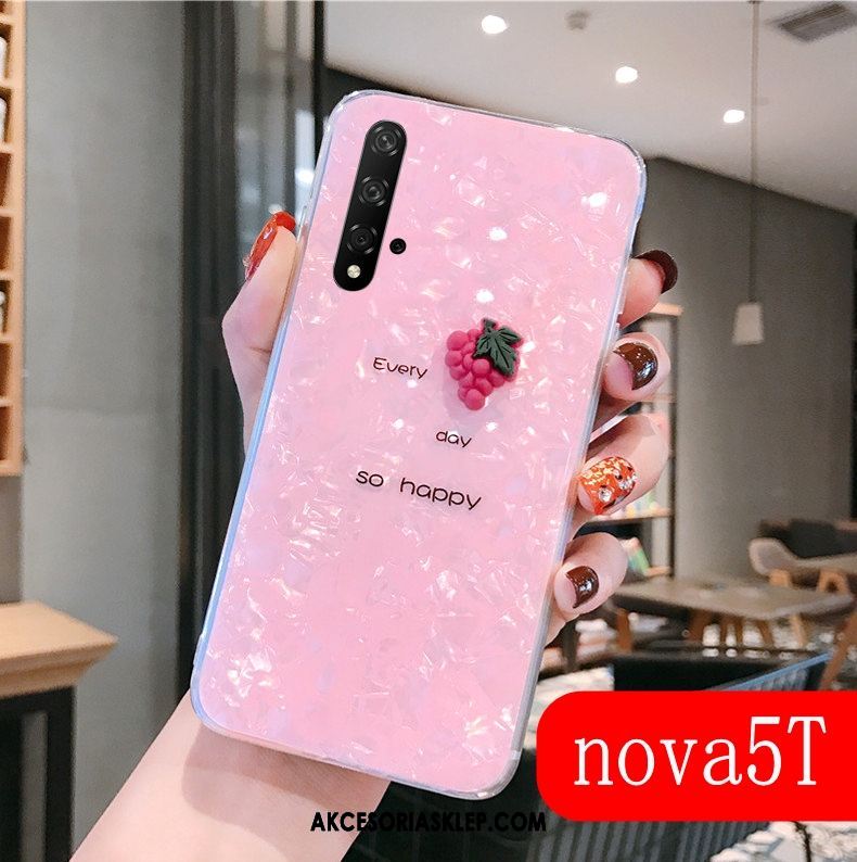 Futerał Huawei Nova 5t Silikonowe Telefon Komórkowy Miękki Czerwony Netto Kreatywne Pokrowce Sprzedam