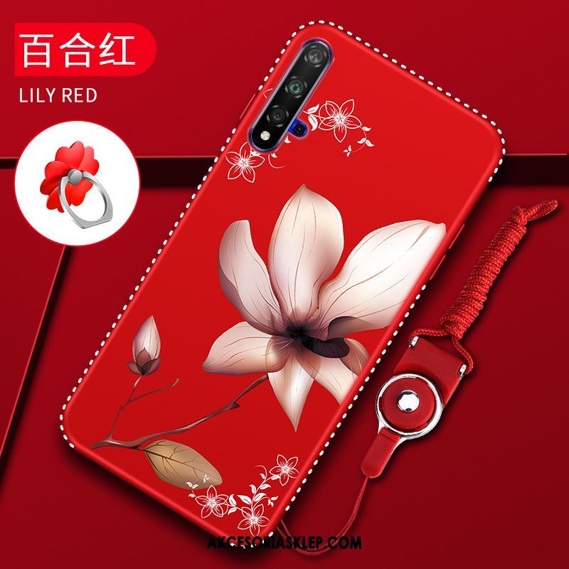 Futerał Huawei Nova 5t Telefon Komórkowy Chiński Styl All Inclusive Nubuku Silikonowe Etui Sklep