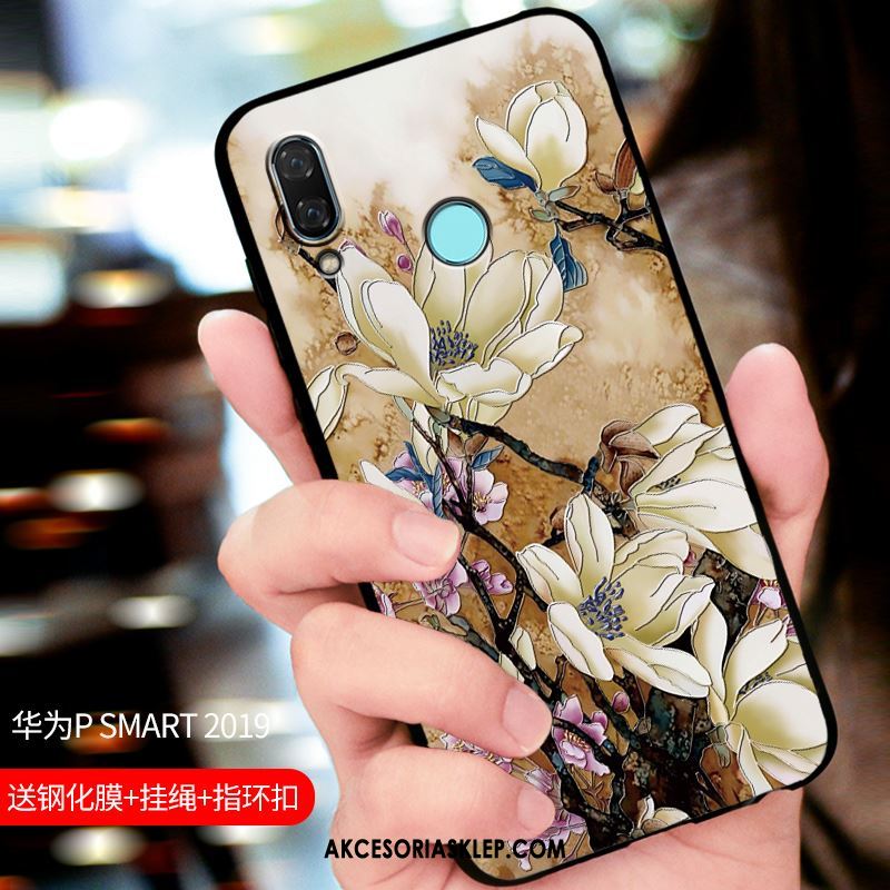 Futerał Huawei P Smart 2019 Ochraniacz Niebieski Nubuku All Inclusive Dostosowane Sklep