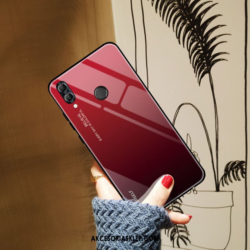 Futerał Huawei P Smart 2019 Ochraniacz Szkło Hartowane Kolor Gradientu Anti-fall Niebieski Etui Kup