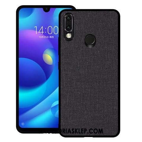 Futerał Huawei P Smart 2019 Płótno Telefon Komórkowy Trudno Skóra Wzór Etui Online