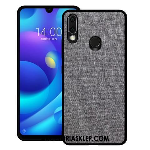 Futerał Huawei P Smart 2019 Płótno Telefon Komórkowy Trudno Skóra Wzór Etui Online