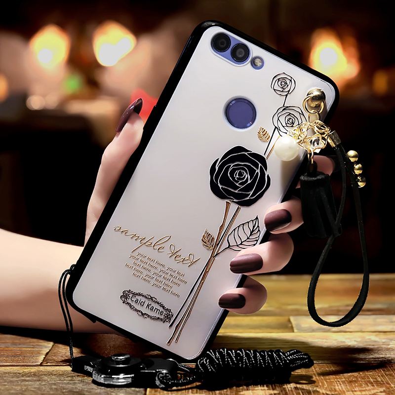 Futerał Huawei P Smart All Inclusive Relief Różowy Anti-fall Ochraniacz Obudowa Dyskont