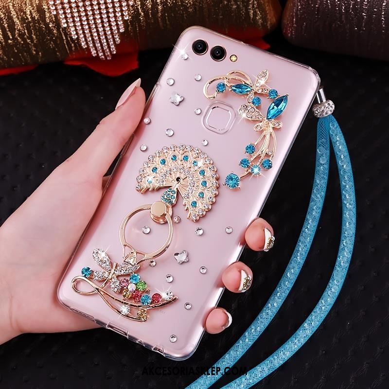 Futerał Huawei P Smart Miękki Telefon Komórkowy Rhinestone Przezroczysty Pokrowce Tanie