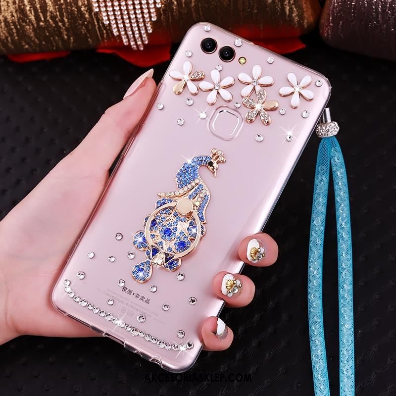 Futerał Huawei P Smart Miękki Telefon Komórkowy Rhinestone Przezroczysty Pokrowce Tanie