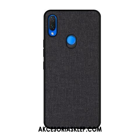 Futerał Huawei P Smart+ Niebieski All Inclusive Wzór Trudno Skóra Etui Kupię