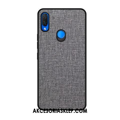 Futerał Huawei P Smart+ Niebieski All Inclusive Wzór Trudno Skóra Etui Kupię