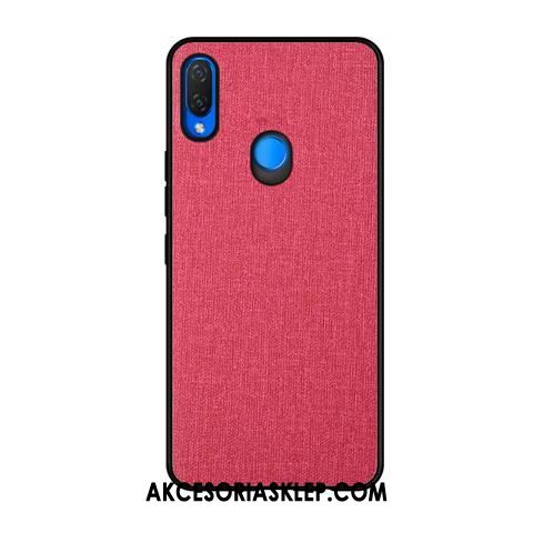 Futerał Huawei P Smart+ Niebieski All Inclusive Wzór Trudno Skóra Etui Kupię