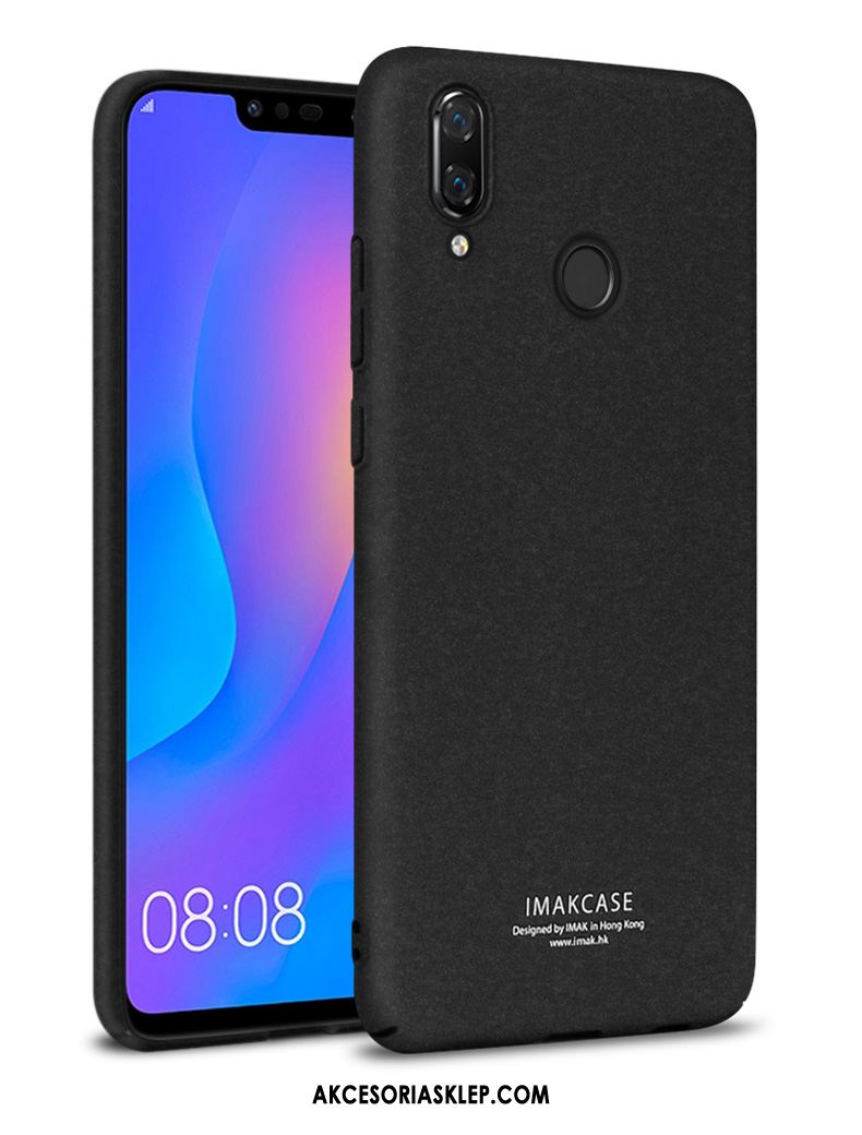 Futerał Huawei P Smart+ Telefon Komórkowy Nubuku Czerwony Netto Ochraniacz Czarny Pokrowce Kup