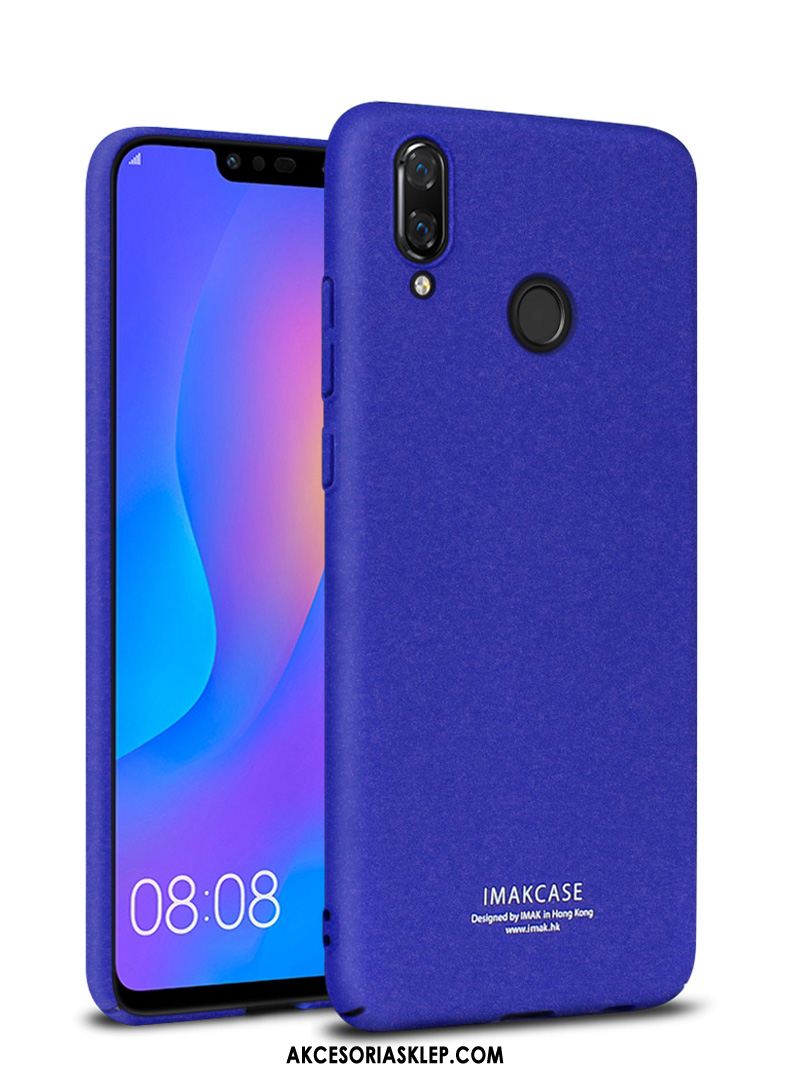 Futerał Huawei P Smart+ Telefon Komórkowy Nubuku Czerwony Netto Ochraniacz Czarny Pokrowce Kup