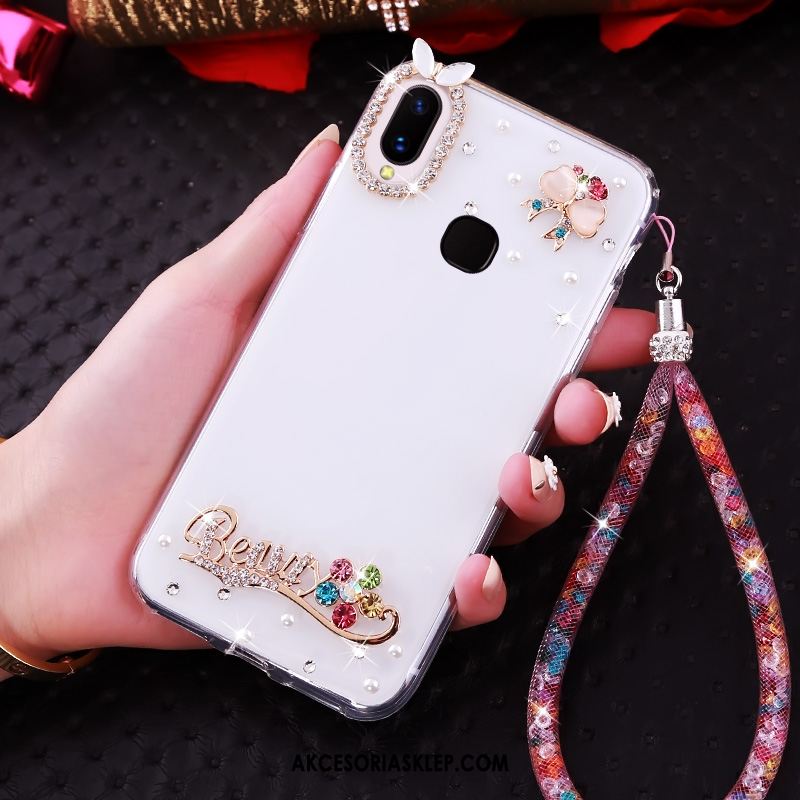 Futerał Huawei P Smart+ Wspornik Rhinestone Telefon Komórkowy Silikonowe Złoto Obudowa Tanie