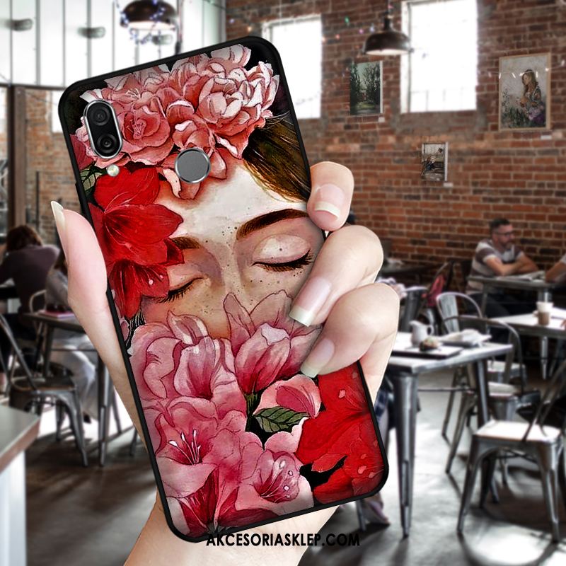Futerał Huawei P Smart Z Czarny Ręcznie Malowane Ochraniacz Europa Anti-fall Pokrowce Sprzedam