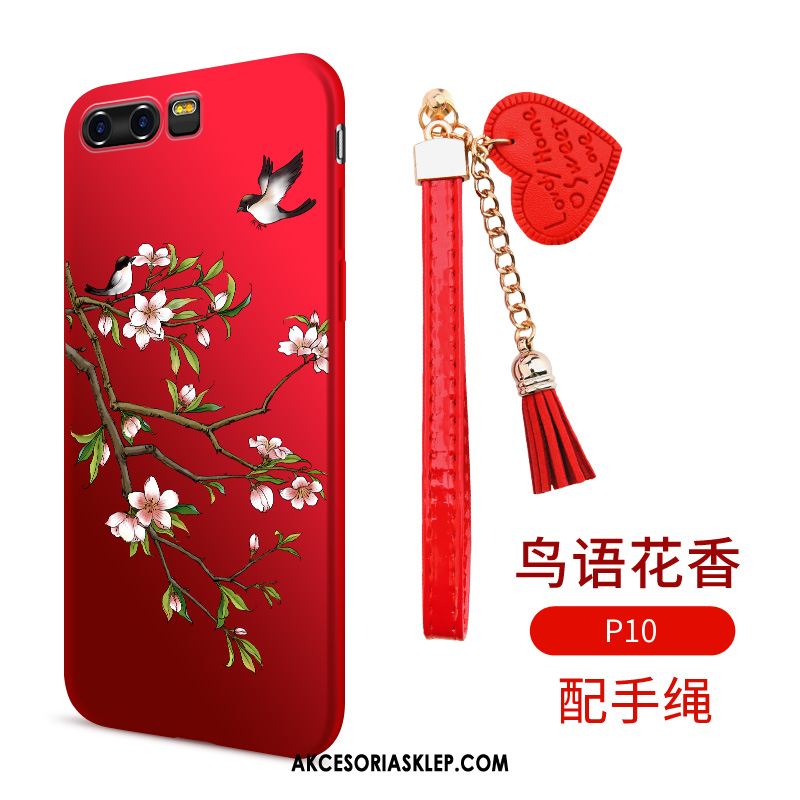 Futerał Huawei P10 Miękki Telefon Komórkowy Anti-fall Tendencja Czerwony Etui Tanie