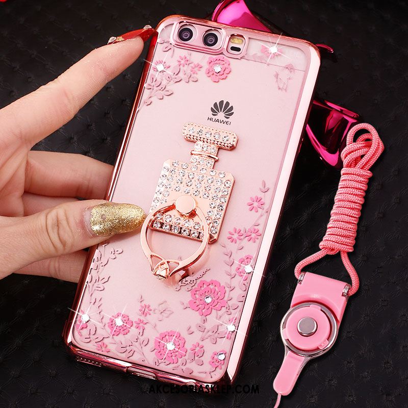 Futerał Huawei P10 Wisząca Szyja Telefon Komórkowy Rhinestone Ochraniacz Ring Etui Kup