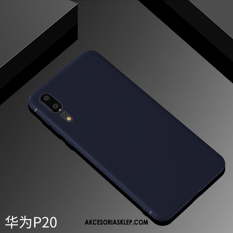 Futerał Huawei P20 Akcesoria Telefon Komórkowy Moda Miękki Czarny Etui Kup