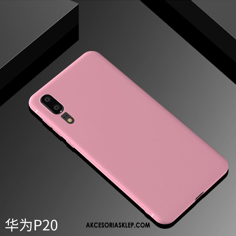 Futerał Huawei P20 Akcesoria Telefon Komórkowy Moda Miękki Czarny Etui Kup