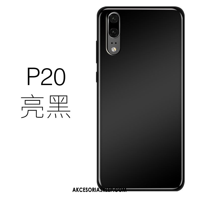 Futerał Huawei P20 Jasny Zielony Silikonowe Telefon Komórkowy Szkło Pokrowce Tanie