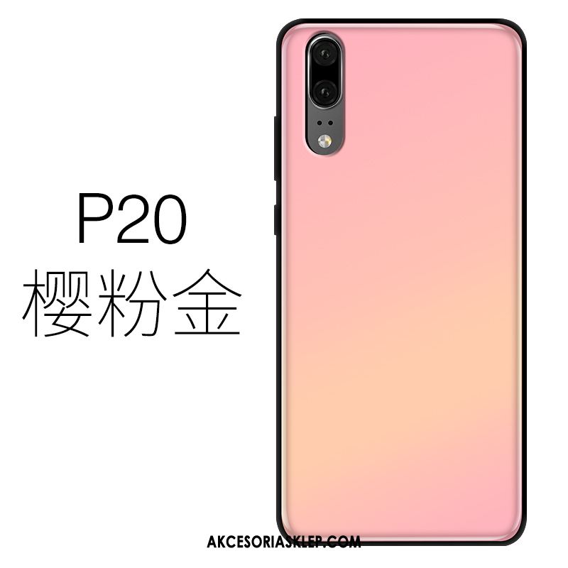 Futerał Huawei P20 Jasny Zielony Silikonowe Telefon Komórkowy Szkło Pokrowce Tanie