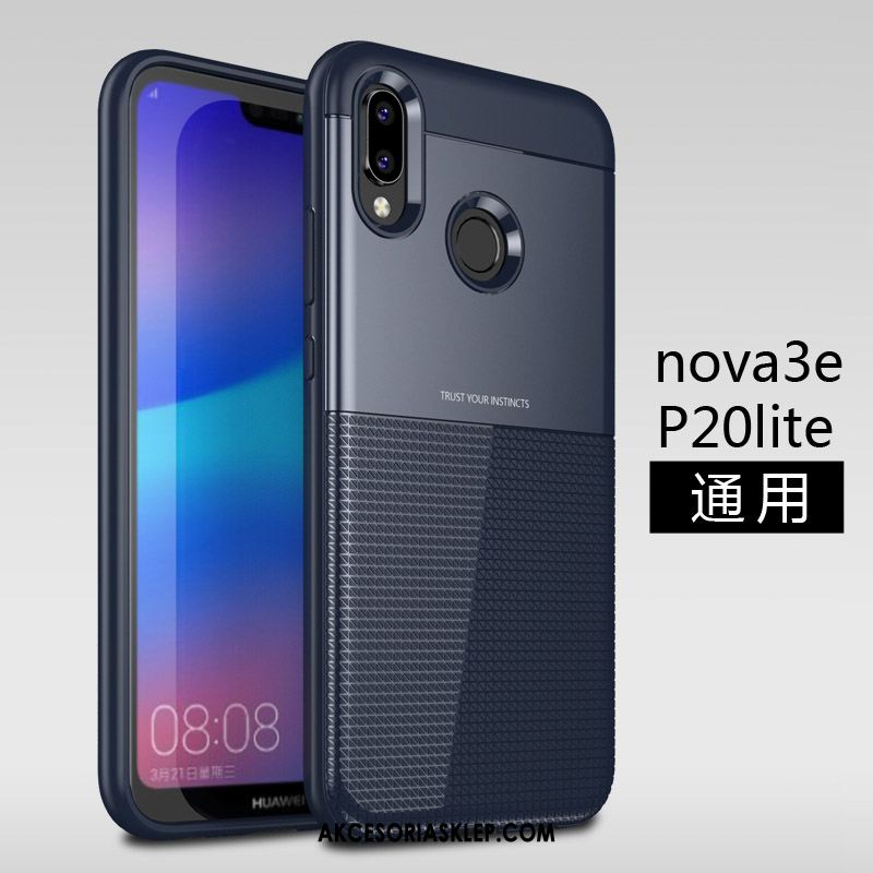 Futerał Huawei P20 Lite Miękki Osobowość Kreatywne Ochraniacz Czarny Etui Tanie