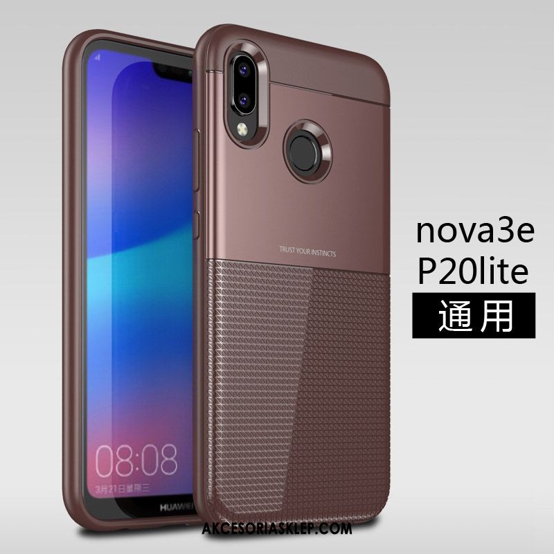 Futerał Huawei P20 Lite Miękki Osobowość Kreatywne Ochraniacz Czarny Etui Tanie