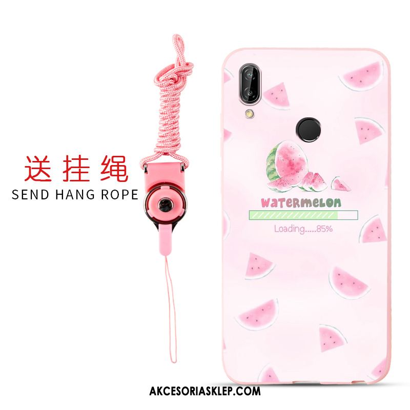 Futerał Huawei P20 Lite Różowe Młodzież Anti-fall Telefon Komórkowy Piękny Etui Tanie