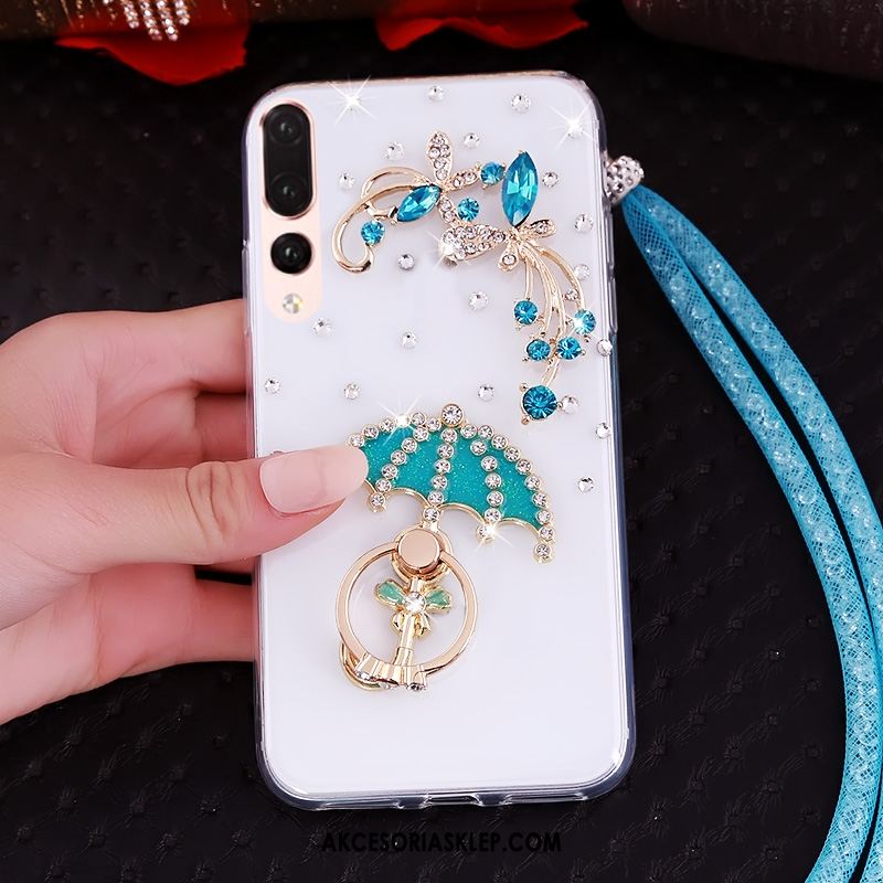 Futerał Huawei P20 Pro Anti-fall Przezroczysty Telefon Komórkowy Miękki Rhinestone Pokrowce Online