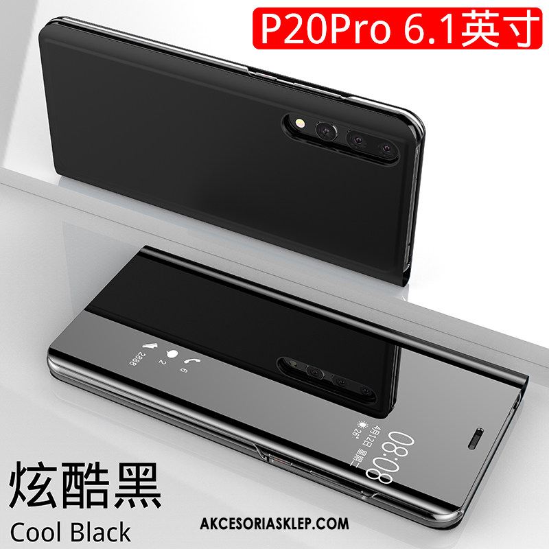 Futerał Huawei P20 Pro Klapa Lustro Trójwymiarowy Anti-fall Telefon Komórkowy Pokrowce Sklep