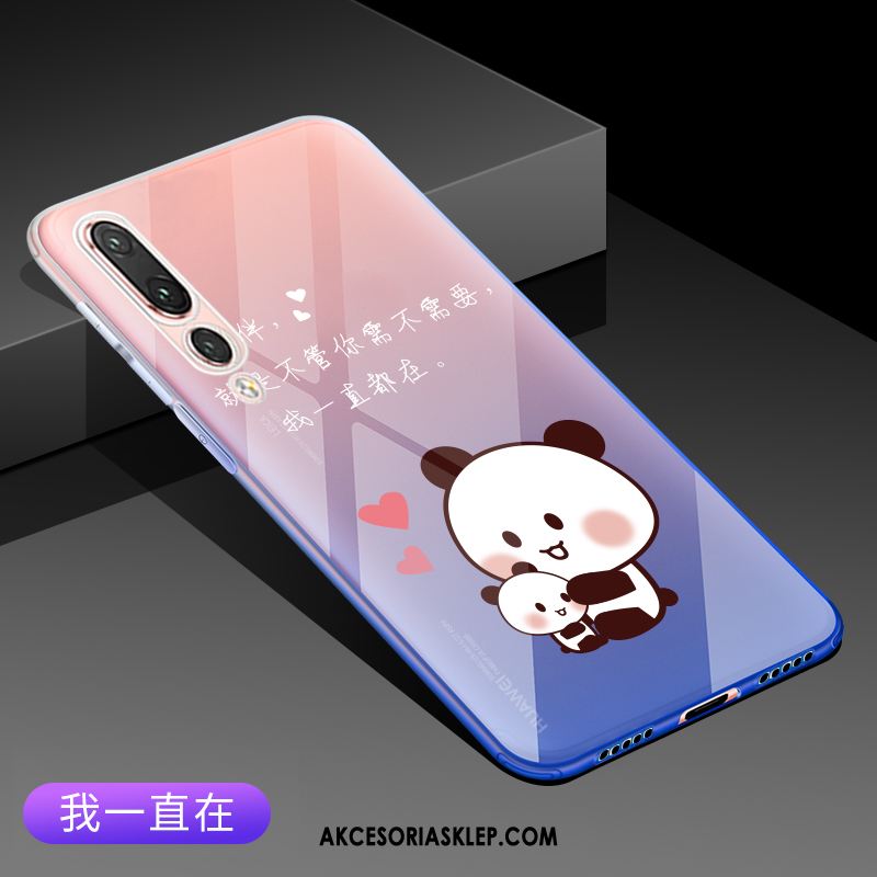 Futerał Huawei P20 Pro Kreatywne Anti-fall Niebieski Miękki All Inclusive Etui Sklep