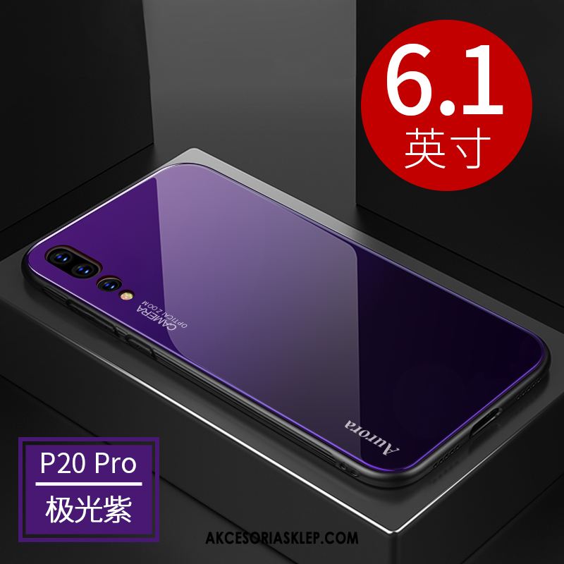 Futerał Huawei P20 Pro Kreatywne Anti-fall Telefon Komórkowy Purpurowy Cienkie Etui Sprzedam