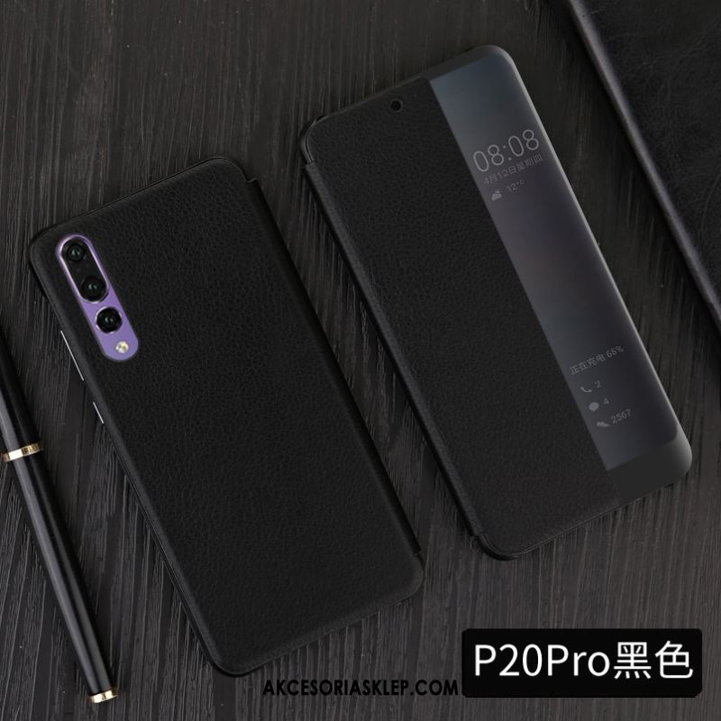 Futerał Huawei P20 Pro Osobowość Lustro Kreatywne Ochraniacz Prawdziwa Skóra Pokrowce Online