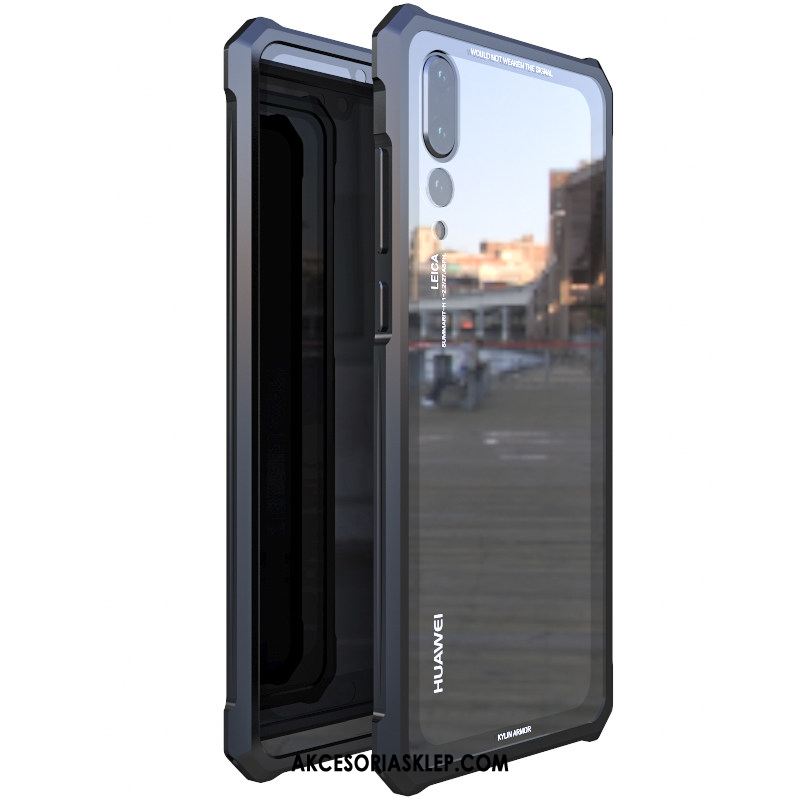 Futerał Huawei P20 Pro Osobowość Modna Marka Ochraniacz Metal Cienkie Etui Tanie