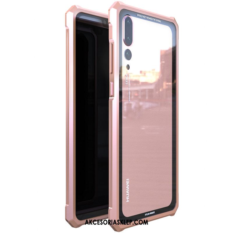 Futerał Huawei P20 Pro Osobowość Modna Marka Ochraniacz Metal Cienkie Etui Tanie