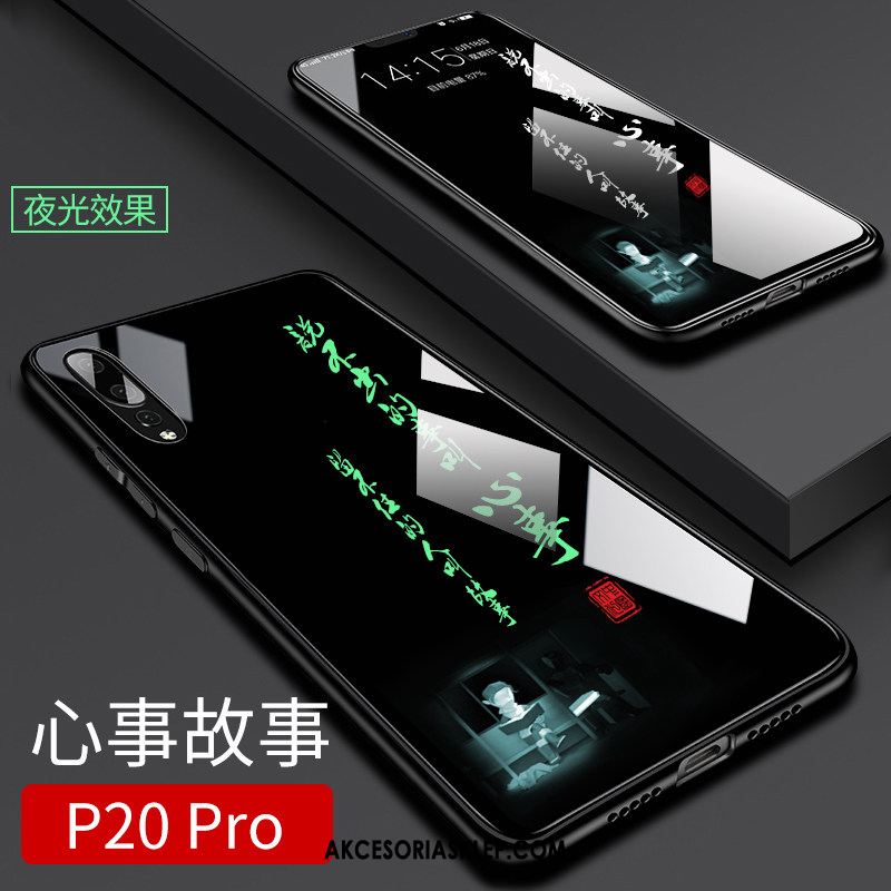 Futerał Huawei P20 Pro Szkło Czarny Ochraniacz Silikonowe All Inclusive Obudowa Online