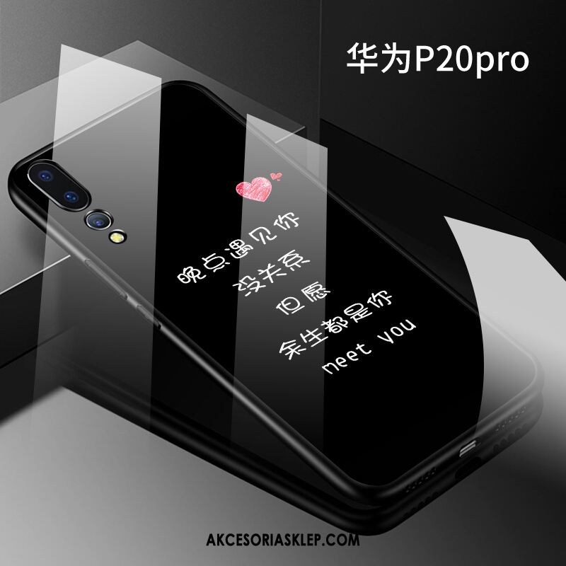 Futerał Huawei P20 Pro Telefon Komórkowy Wieczorowa Różowe Szkło Hartowane Obudowa Na Sprzedaż