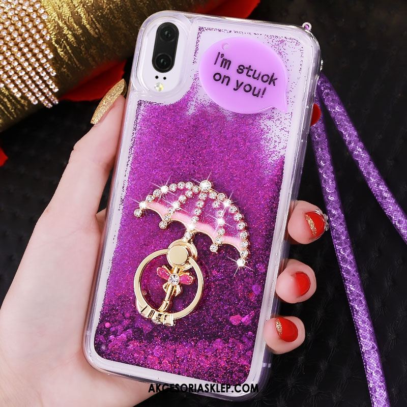 Futerał Huawei P20 Quicksand Anti-fall Miękki Piękny Telefon Komórkowy Obudowa Dyskont
