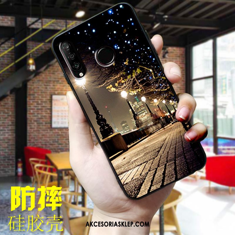 Futerał Huawei P30 Lite Miękki Anti-fall Piękny Telefon Komórkowy Silikonowe Obudowa Sklep