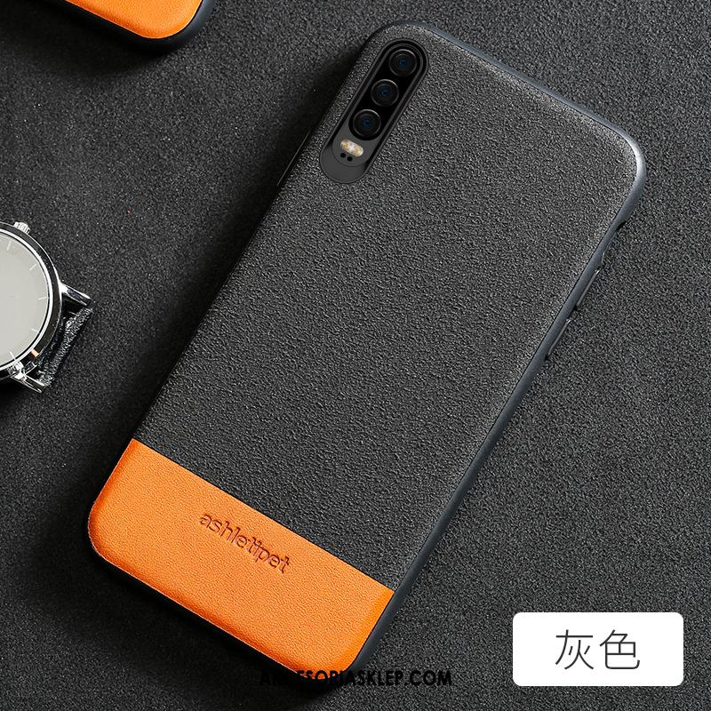 Futerał Huawei P30 Modna Marka Anti-fall Czarny Telefon Komórkowy Zamszowe Pokrowce Sprzedam