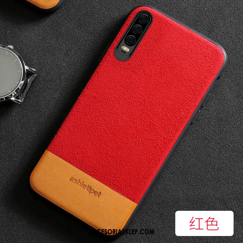 Futerał Huawei P30 Modna Marka Anti-fall Czarny Telefon Komórkowy Zamszowe Pokrowce Sprzedam