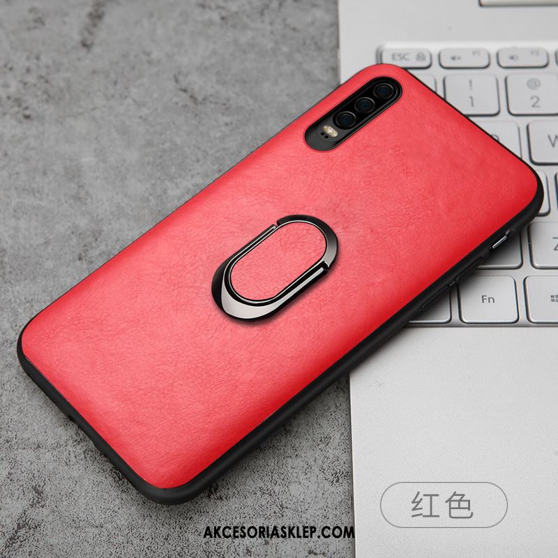 Futerał Huawei P30 Osobowość Magnetyzm Proste Skóra Bydlęca All Inclusive Tanie