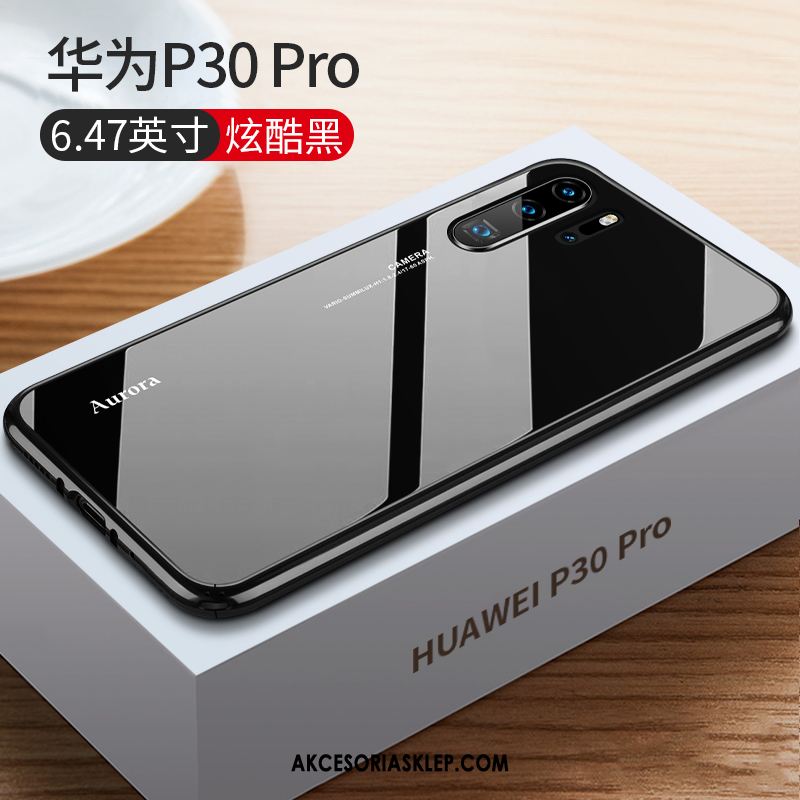 Futerał Huawei P30 Pro All Inclusive Luksusowy Nowy Czerwony Metal Pokrowce Oferta