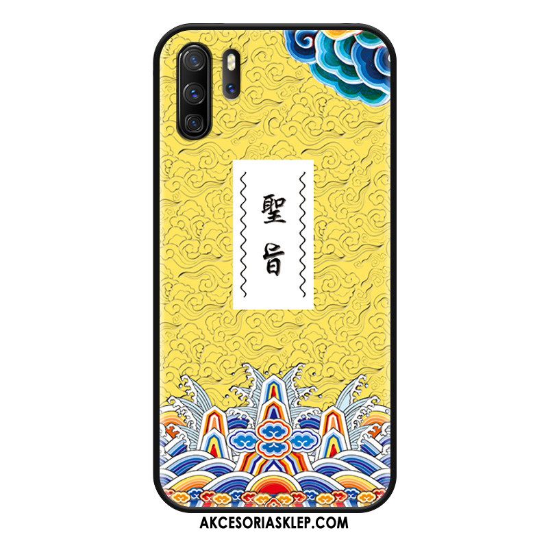 Futerał Huawei P30 Pro Silikonowe Wiszące Ozdoby Nubuku Anti-fall All Inclusive Etui Sprzedam