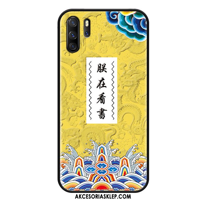Futerał Huawei P30 Pro Silikonowe Wiszące Ozdoby Nubuku Anti-fall All Inclusive Etui Sprzedam
