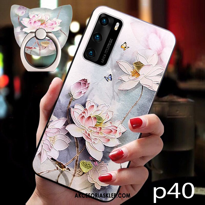 Futerał Huawei P40 All Inclusive Miękki Vintage Ochraniacz Różowe Obudowa Kupię