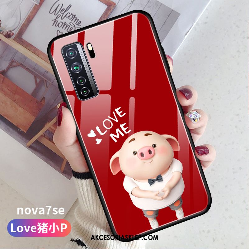 Futerał Huawei P40 Lite 5g Tendencja Szkło Kreatywne Zakochani Osobowość Etui Sklep