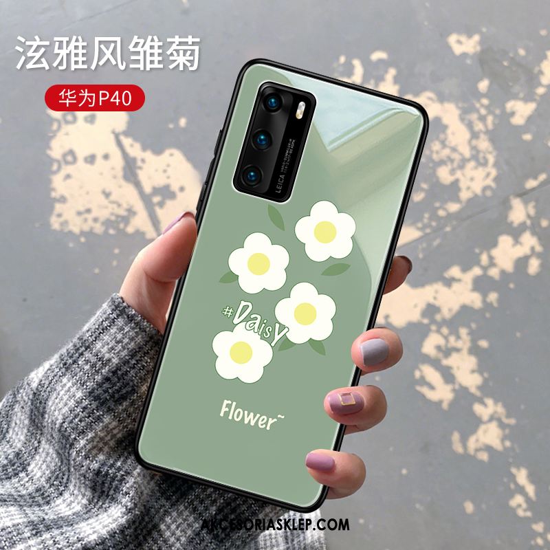 Futerał Huawei P40 Piękny Czerwony Netto Nowy Bydło Wiatr Pokrowce Tanie