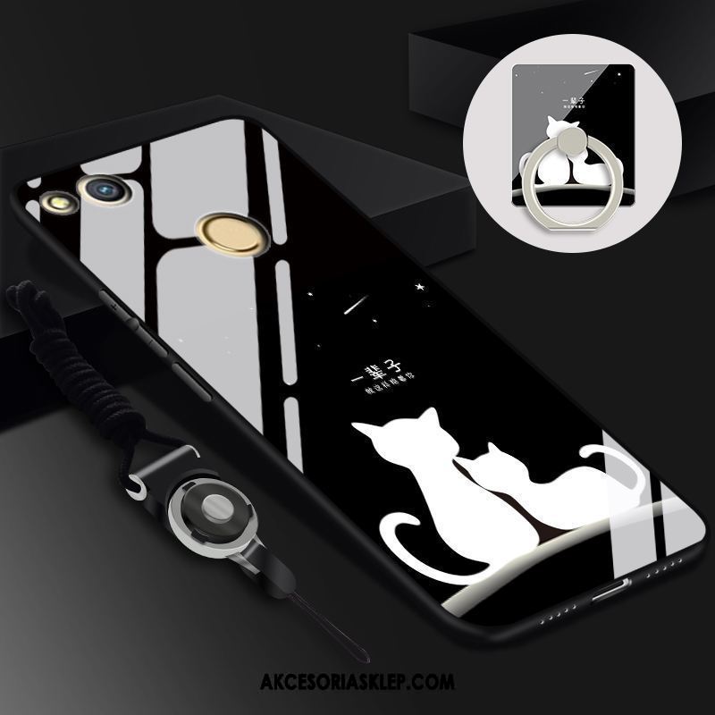 Futerał Huawei P8 Lite 2017 Ochraniacz Szkło Młodzież Czarny Anti-fall Sklep