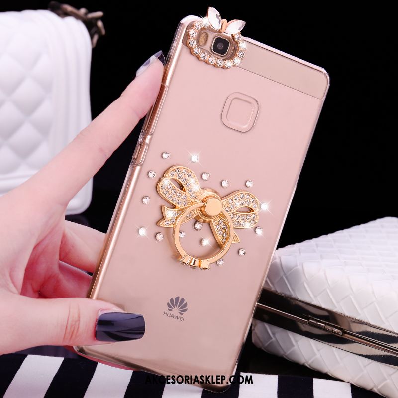 Futerał Huawei P9 Lite Telefon Komórkowy Ring Rhinestone Młodzież Przezroczysty Pokrowce Online